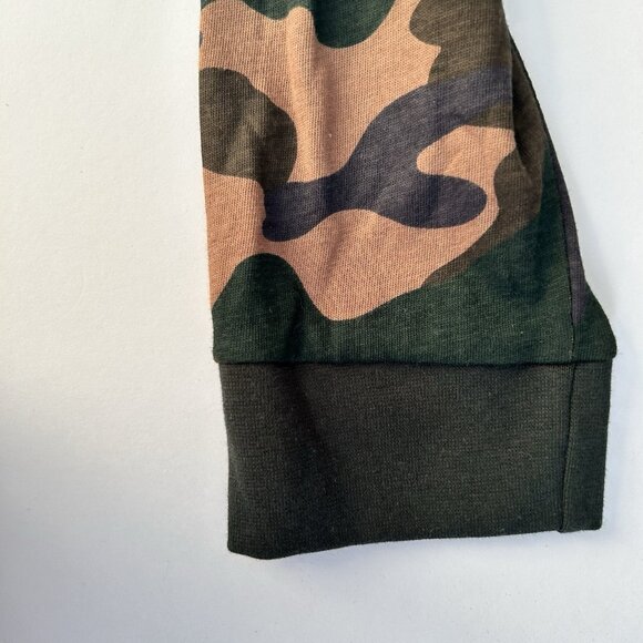 D&F Denim & Flower Ricky Singh Camo Long Sleeve Tokyo Henley Mens Size Medium - Picture 4 of 9